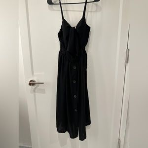 ASOS Dress with Cutout Tie Front